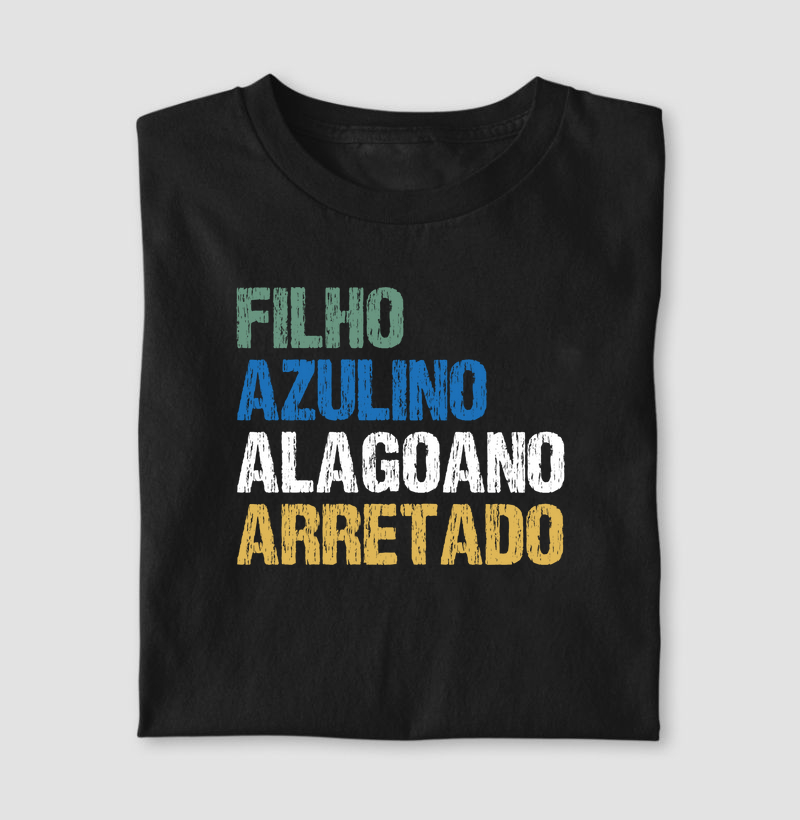 Filho | Azulino | Alagoano | Arretado