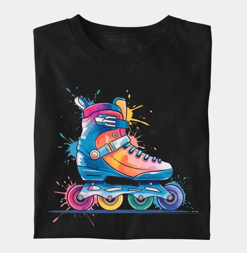 Patins em Aquarela - Inline