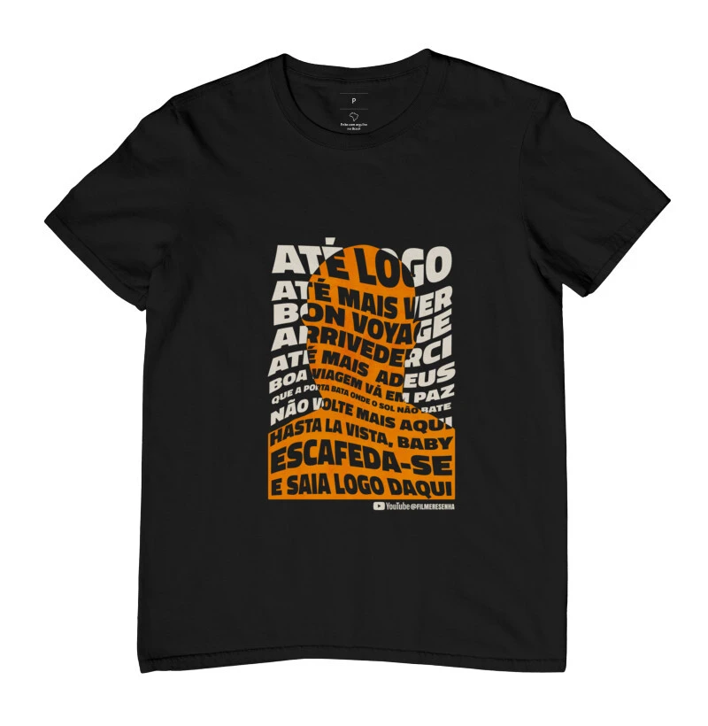 Camiseta "Escafeda-se!" (Masculina)