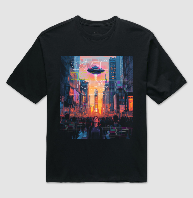 Você Não É Todo Mundo Camiseta Supernova Estampada