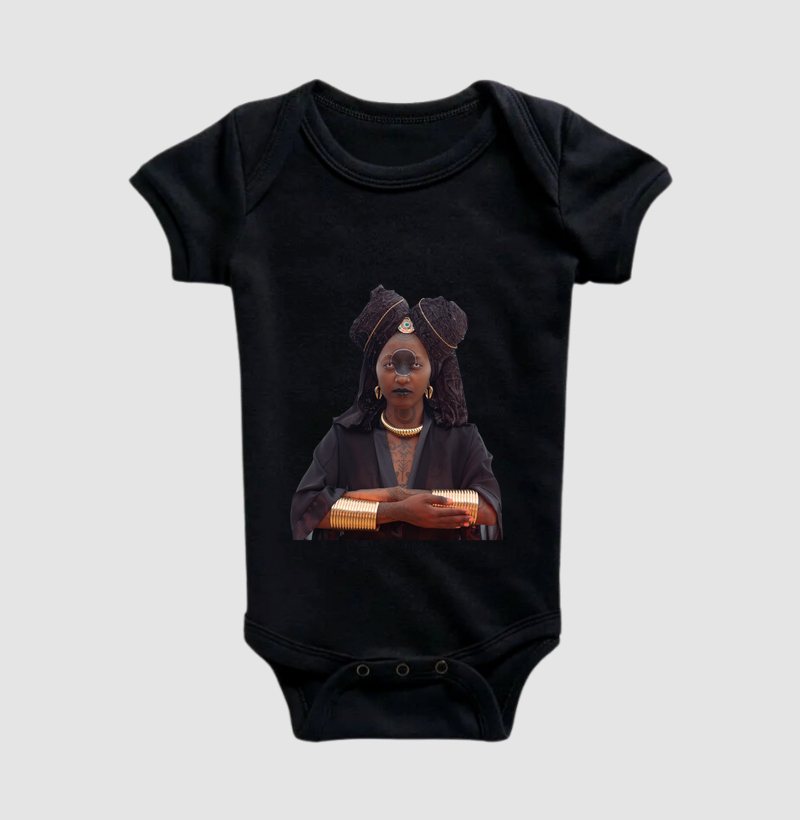 Camiseta Original Afrofuturista Olhos