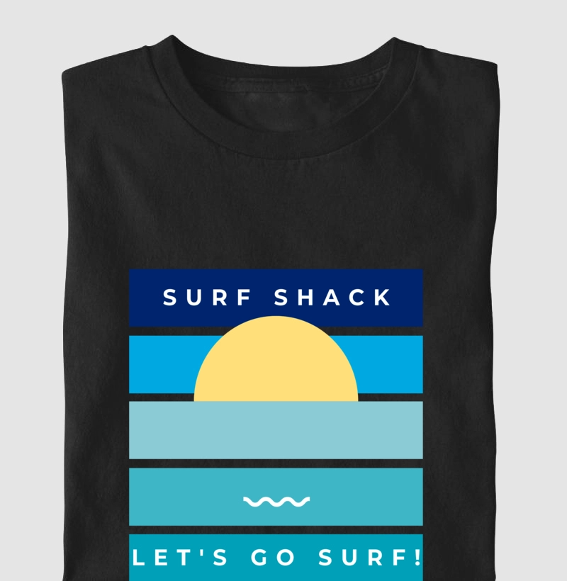 LET´S GO SURF PRETA