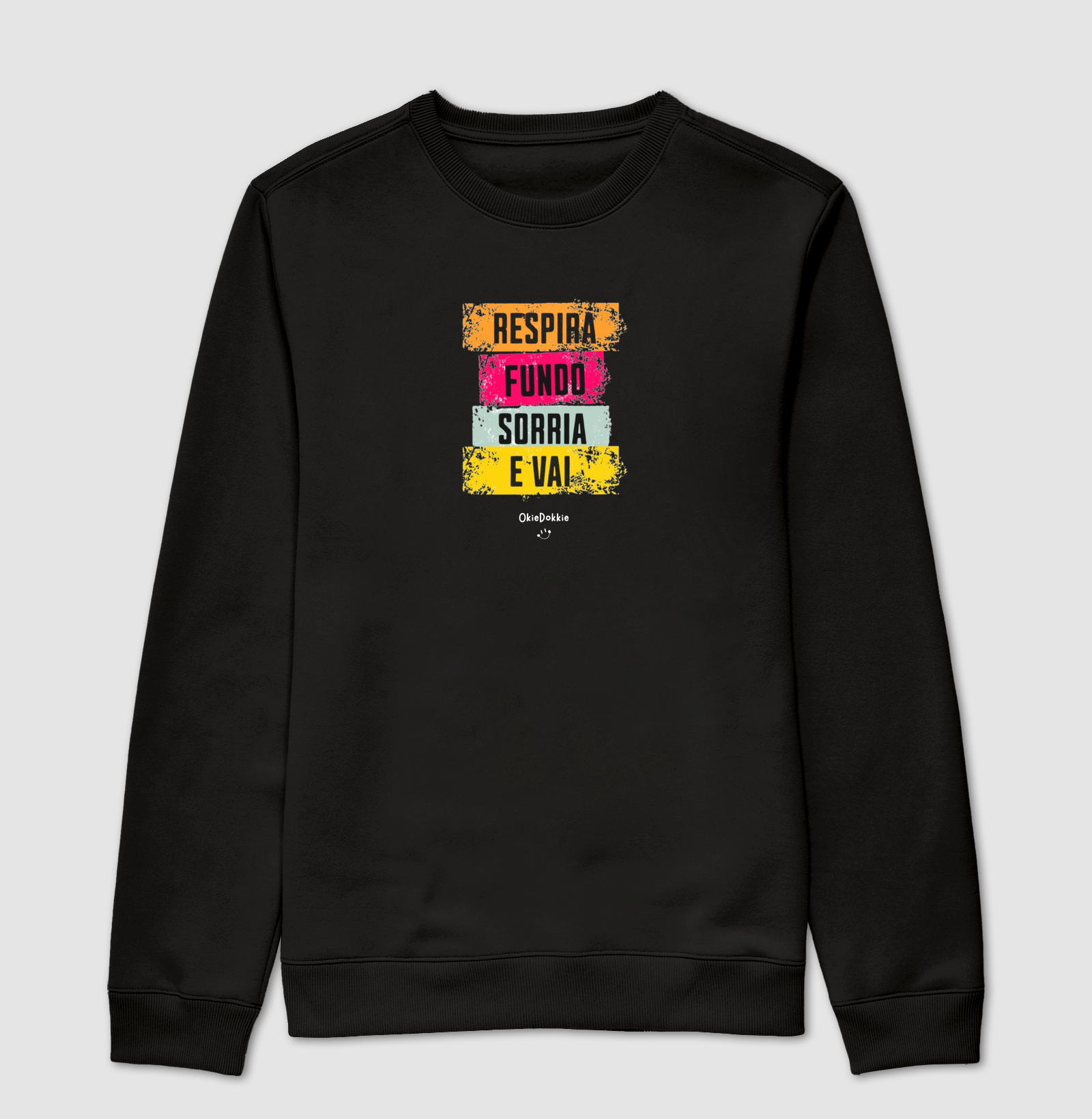 Respira fundo sorria e vai