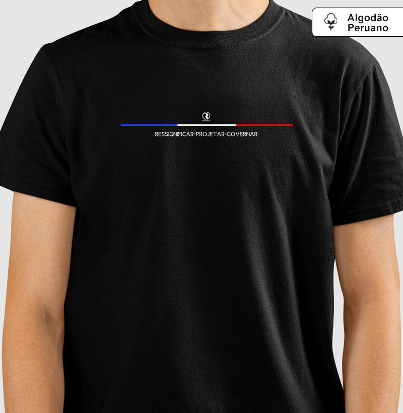 GRUPO REALIZE – LINHA PAÍSES | FRANÇA (Camiseta Algodão Peruano)