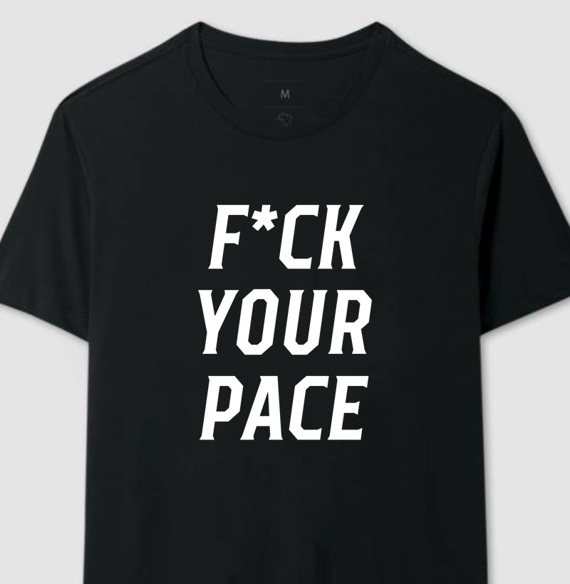 F*ck your pace - estampa central 