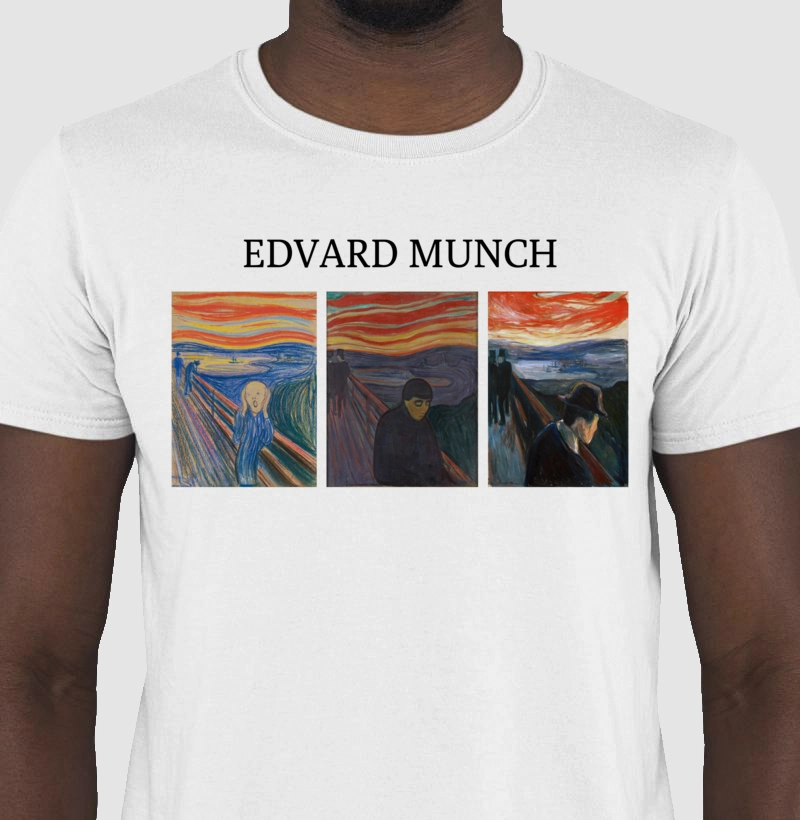 Camiseta de arte - Despair and The Scream