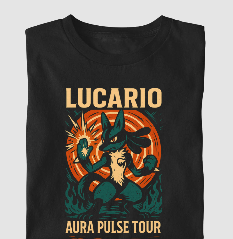 Lucario Aura Pulse Pokemon Rock Collection