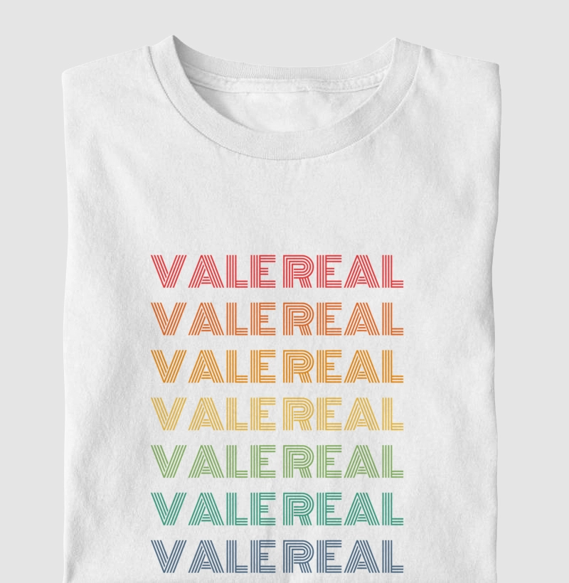 Vale Real Letreiro Retrô