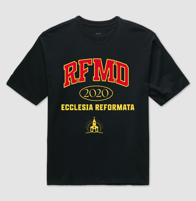 Blusa Hoodie Moletom"Ecclesia Reformata Semper Reformanda"