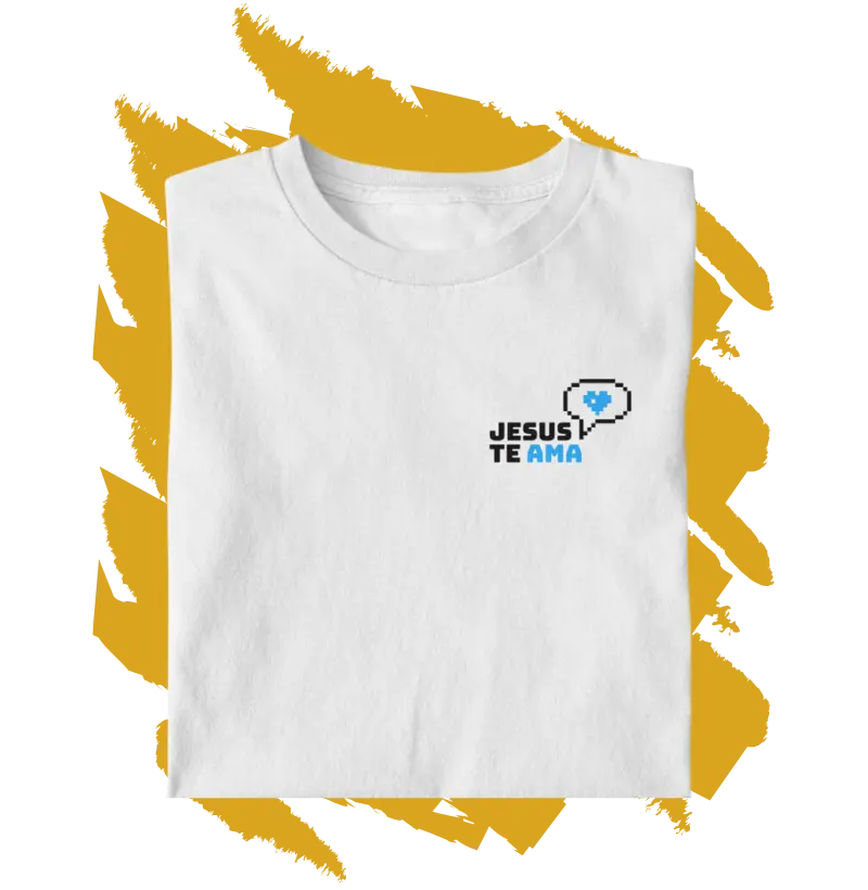 Camiseta Cristã - Jesus te Ama FEM