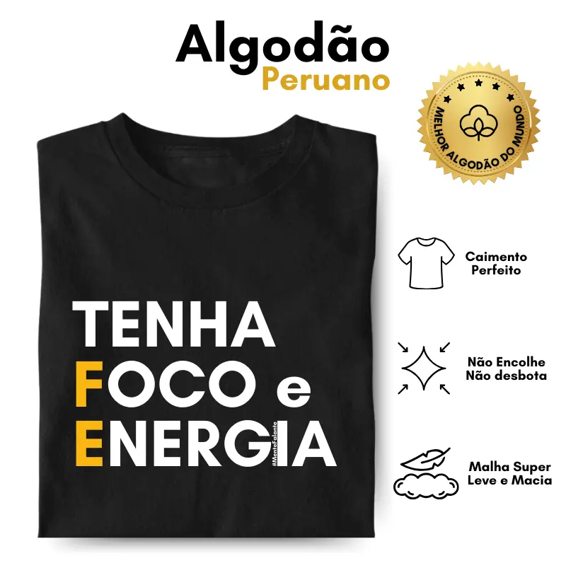 Tenha FE, Foco e Energia