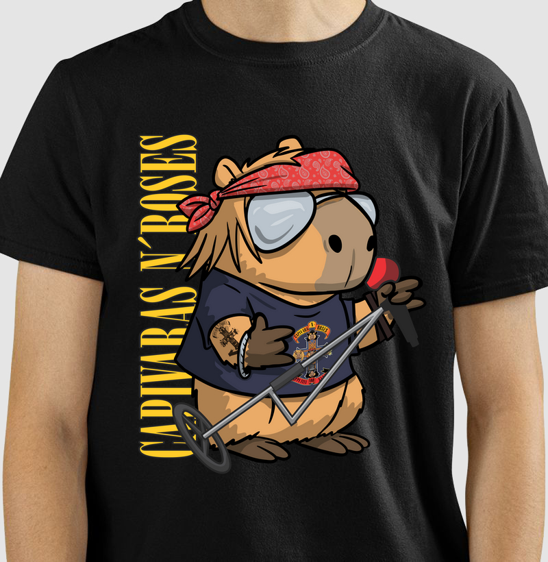 Camiseta Capivaras N Roses