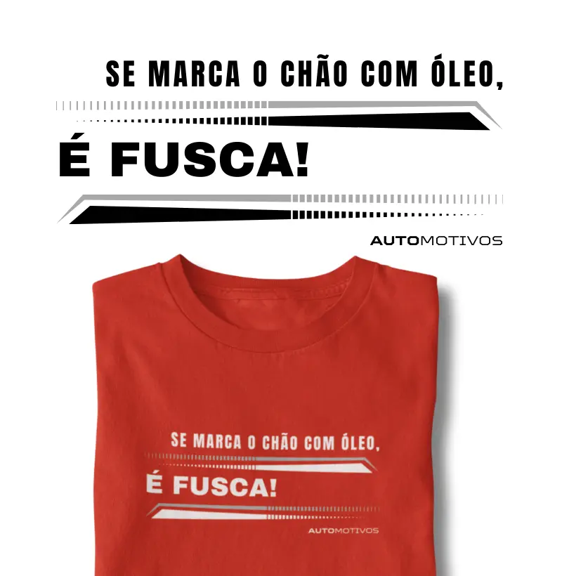 Se Marca o Chão com Óleo, é Fusca! 
