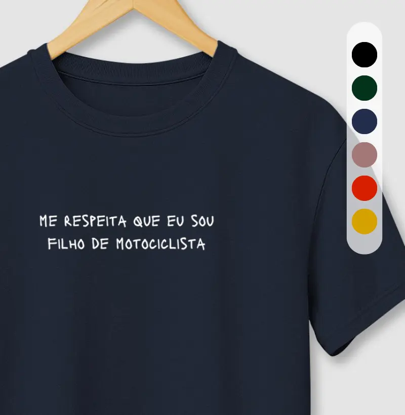Me respeita que eu sou FILHO de motociclista