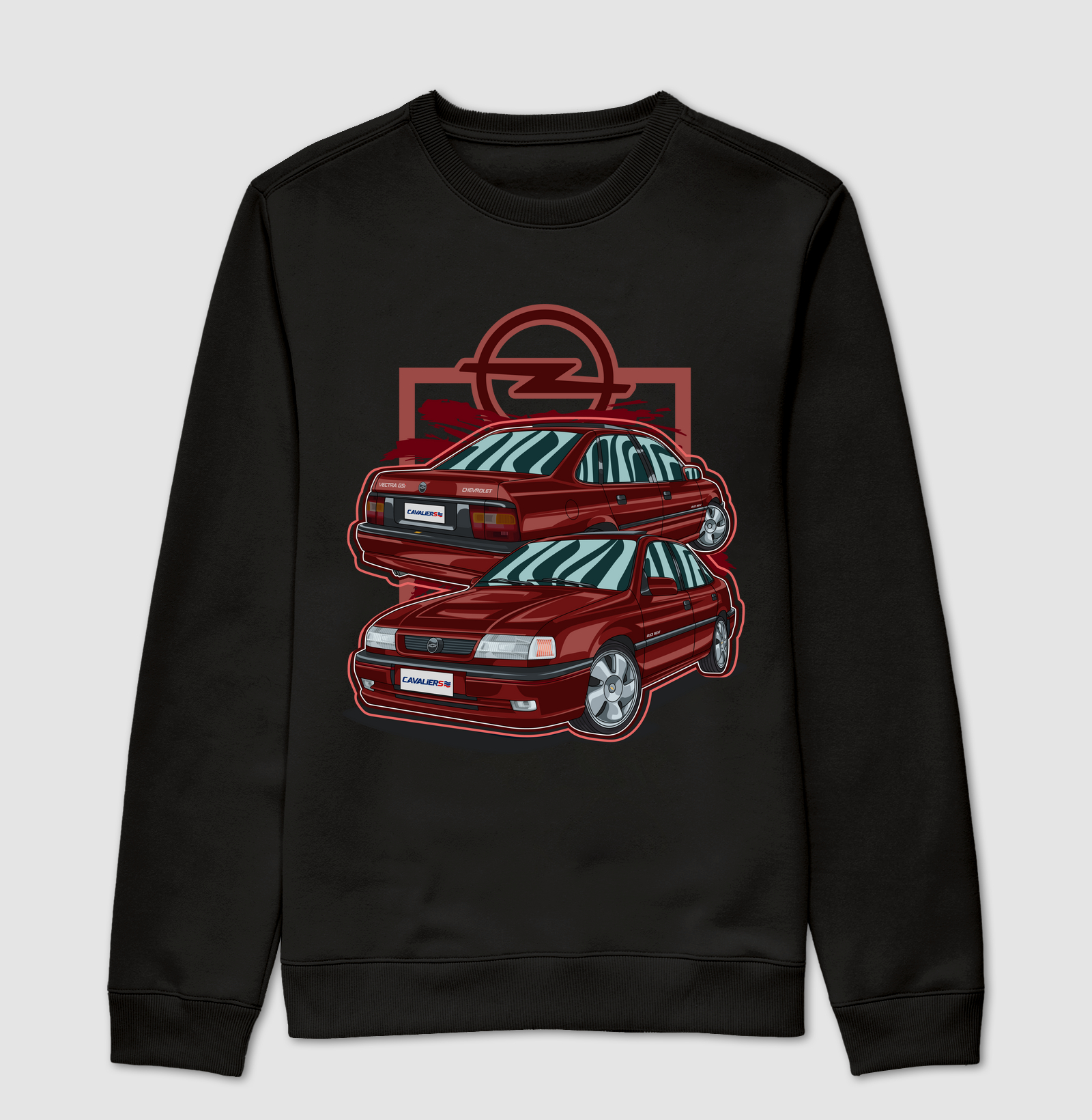 Vectra GSI Vermelho Schumman Opel