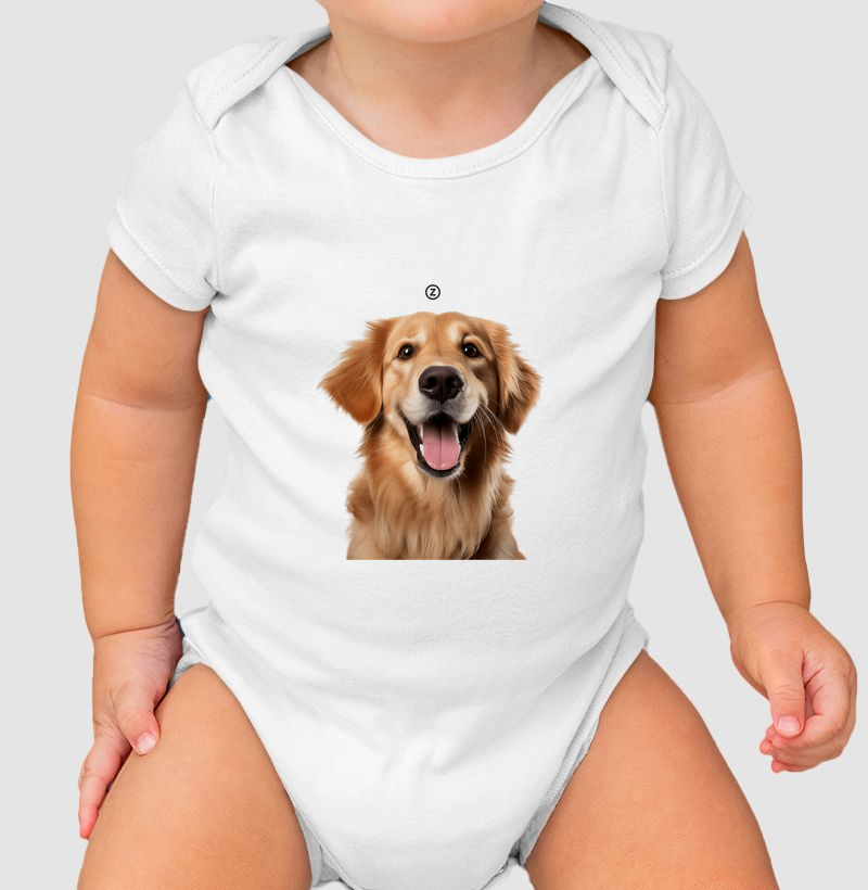 Body Infantil Golden - Zaire Brasil