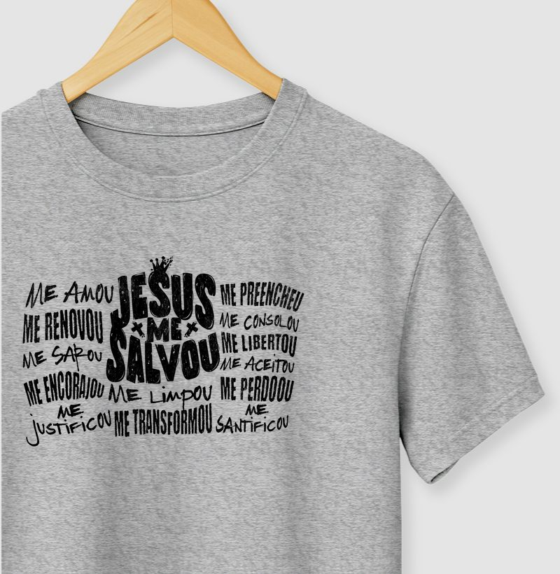 Camiseta Jesus Me Salvou