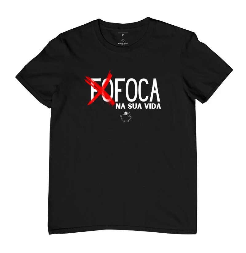Camiseta foca na sua vida