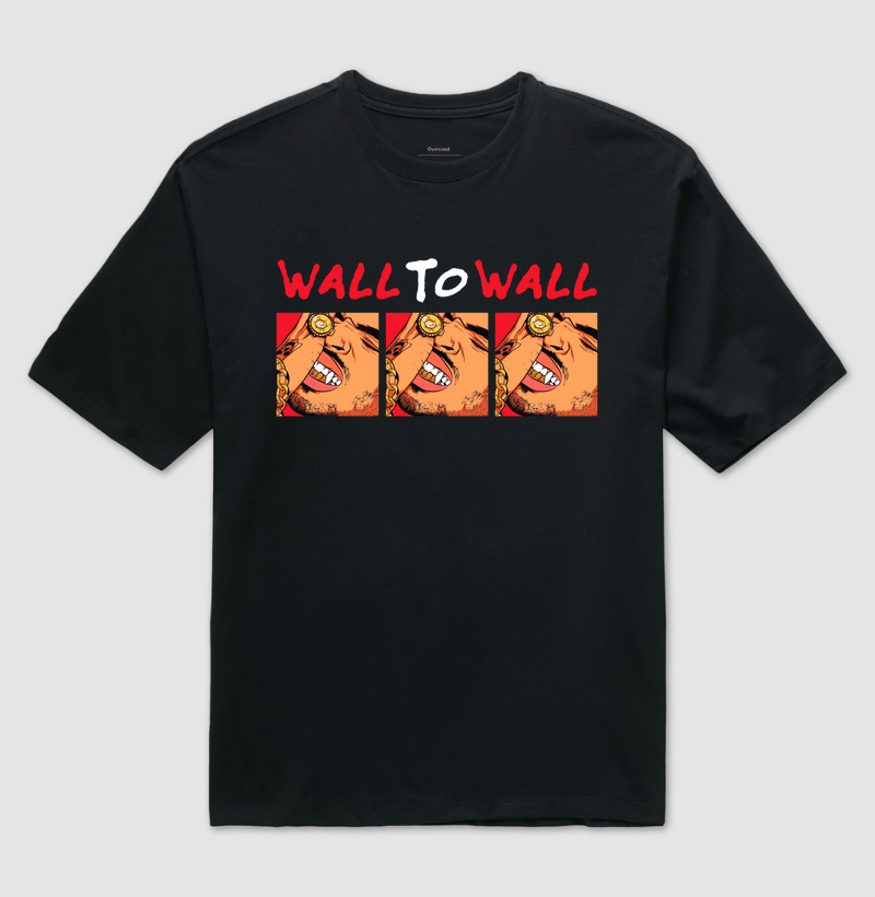 Wall to wall black OVERSIZED