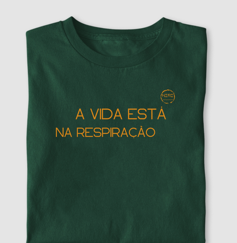 Camiseta KIRI - A Vida está na Respiração 2