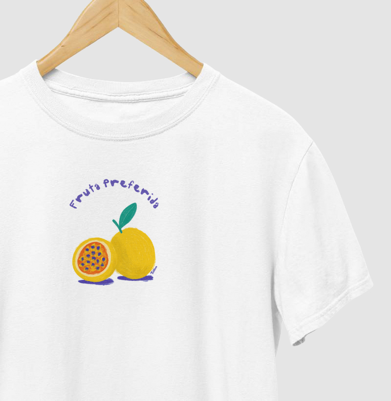 Camiseta "prefiro maracujá"