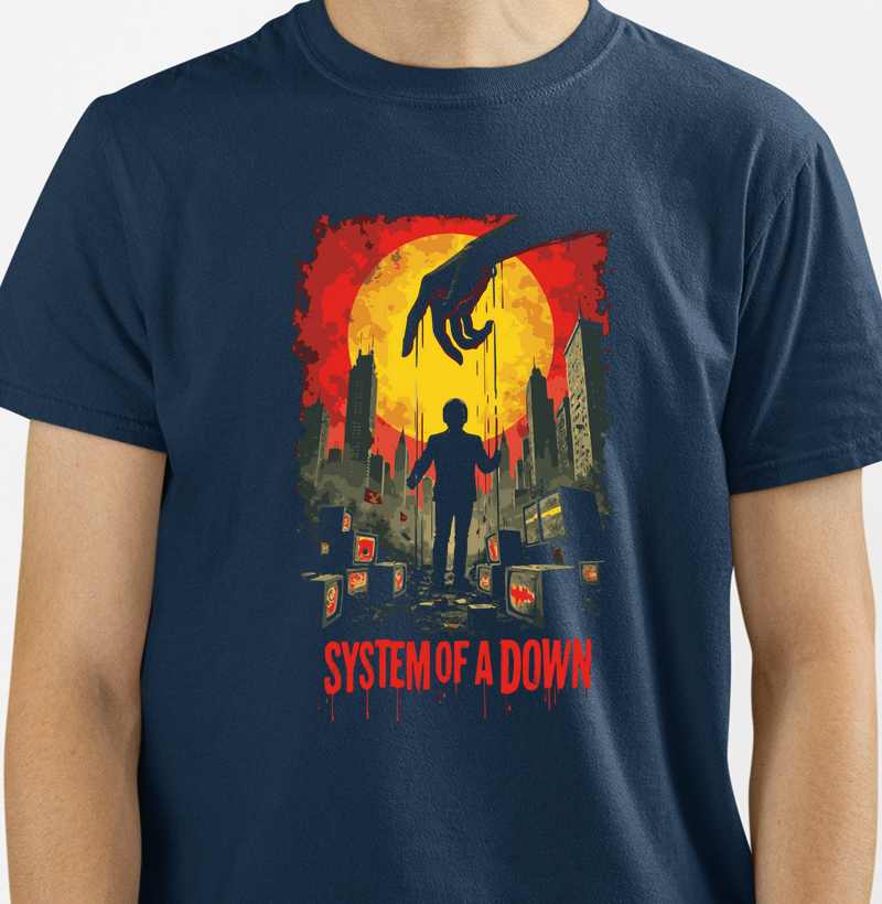 Camiseta Basic System Of A Down