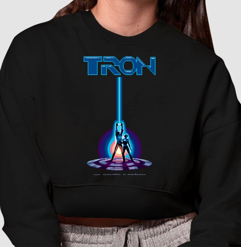 TRON - UMA ODISSÉIA ELETRÔNICA - PIXEL ART