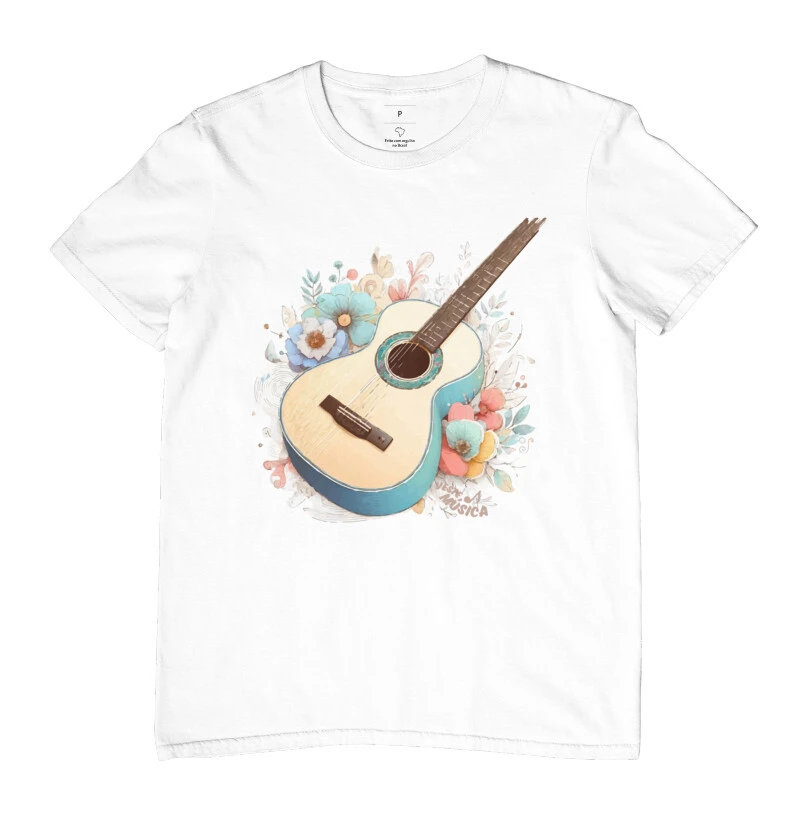Violão em flores - Cód: 1505