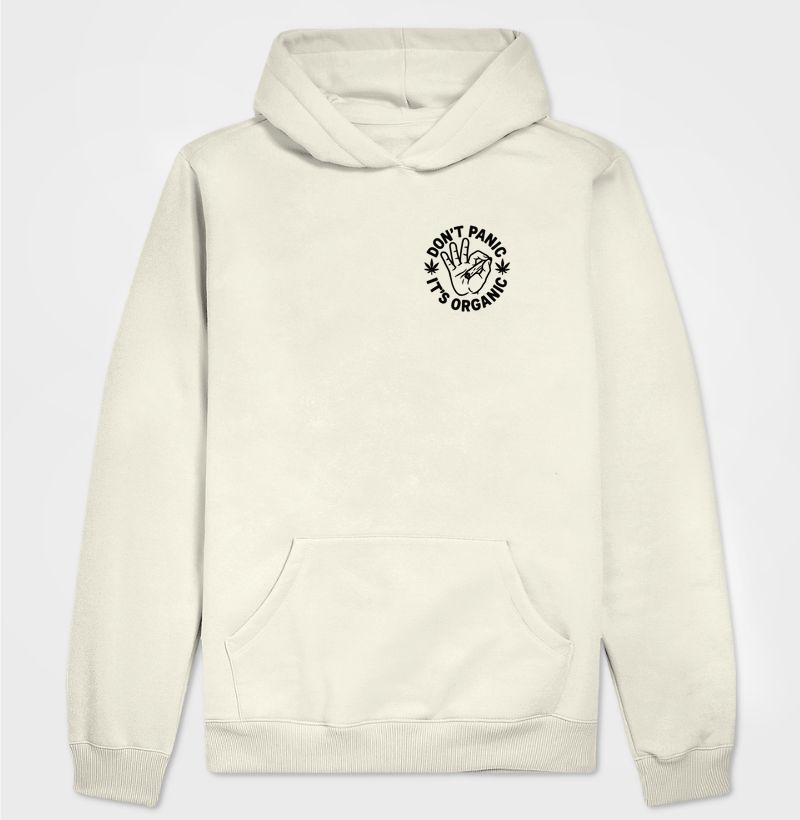 Hoodie moletom - Don't Panic, It's Organic