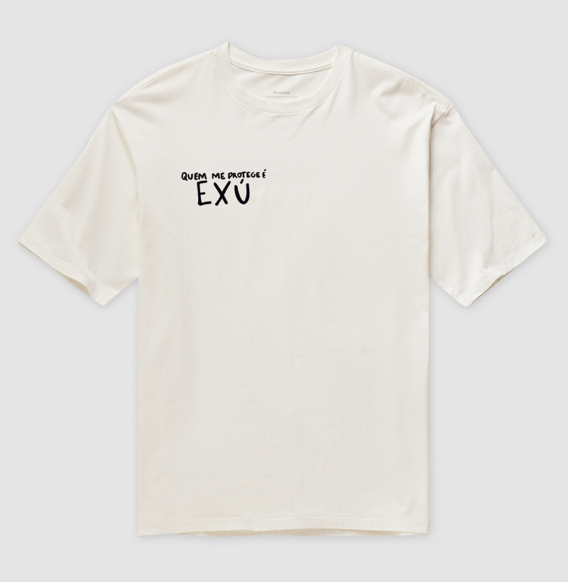 Quem me protege é Exú - Camisa Orixá Exú