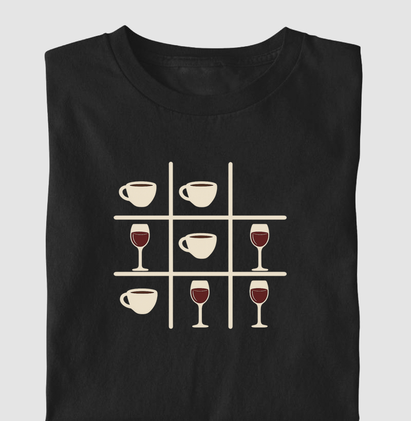 Camiseta Jogo da Velha Vinifero