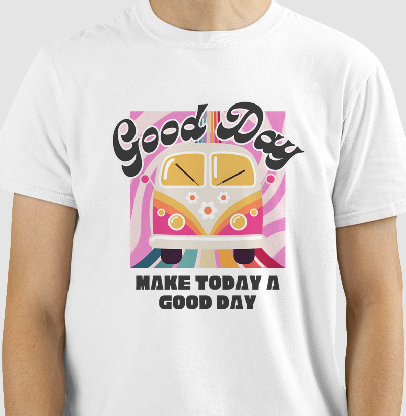 Camiseta Bom dia - Good Day