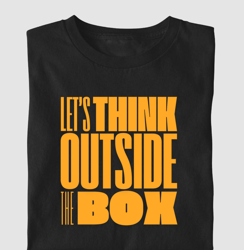 Let's think outide the box (MKT)