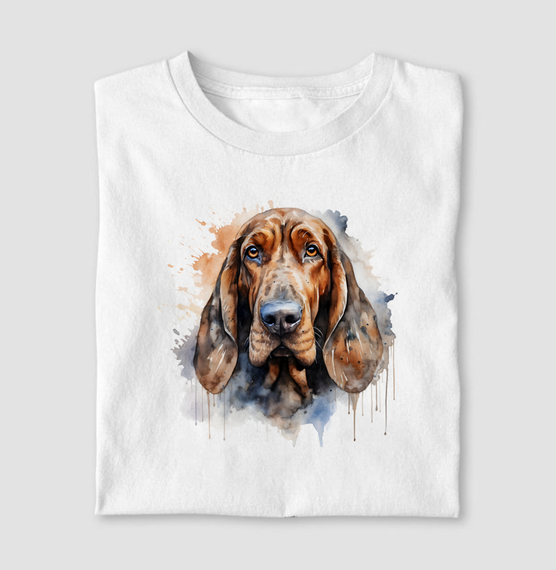 Bloodhound aquarela