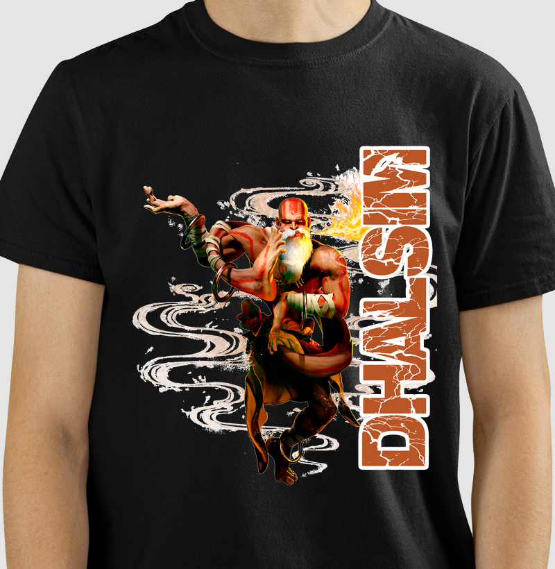 Camisas Street Fighter -Dhalsim 01