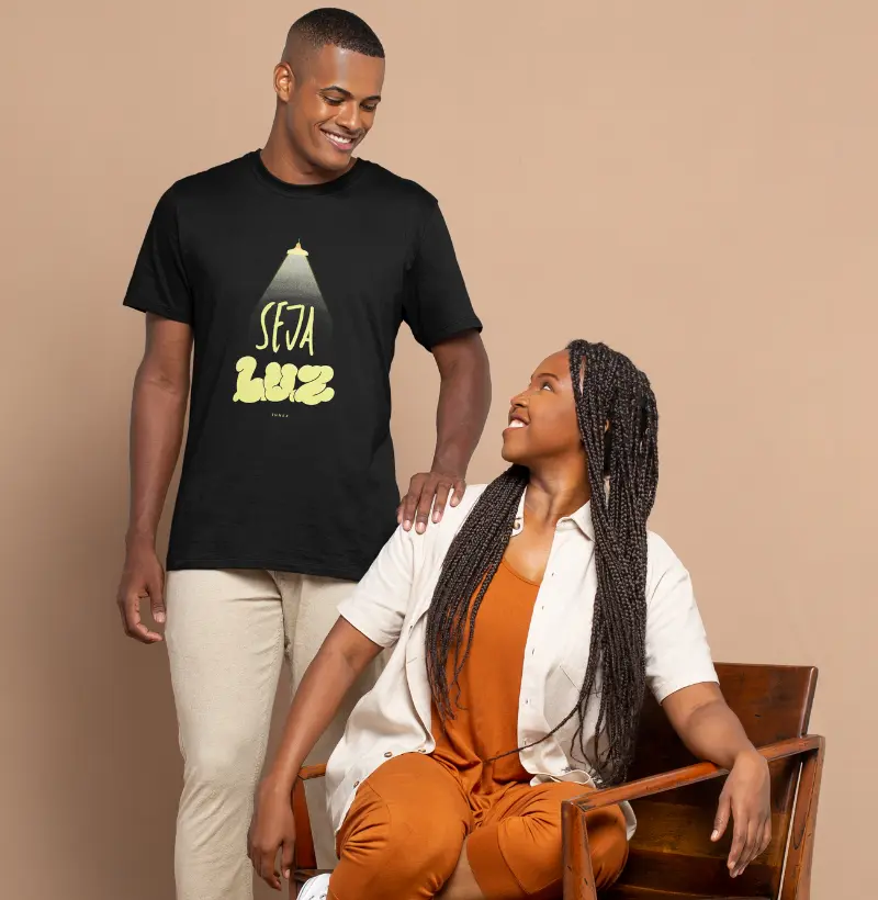 Camiseta Seja Luz