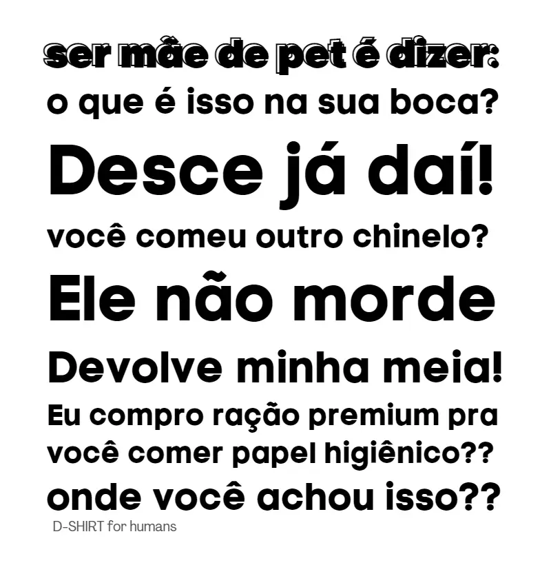 mãe de pet diz