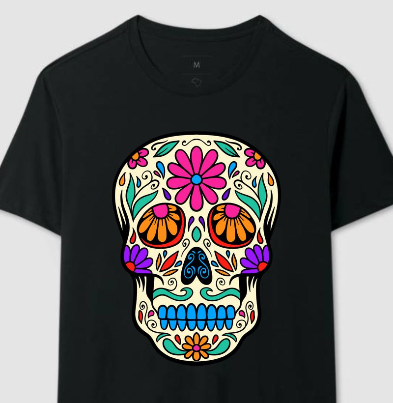 Coleção Caveiras Mexicanas - Dentes Azul