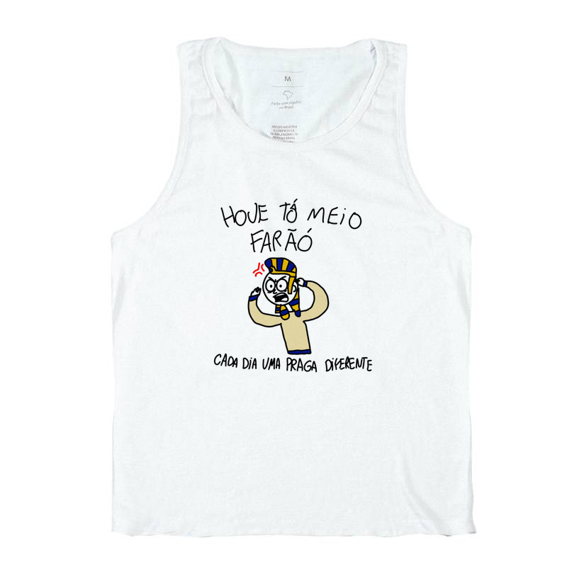 Hoje tô meio faraó