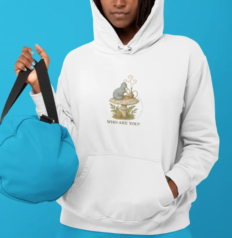 Moletom Who Are You — Alice in Wonderland