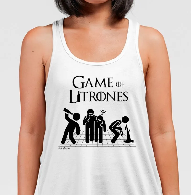 Camiseta Regata - Game Of Litrones