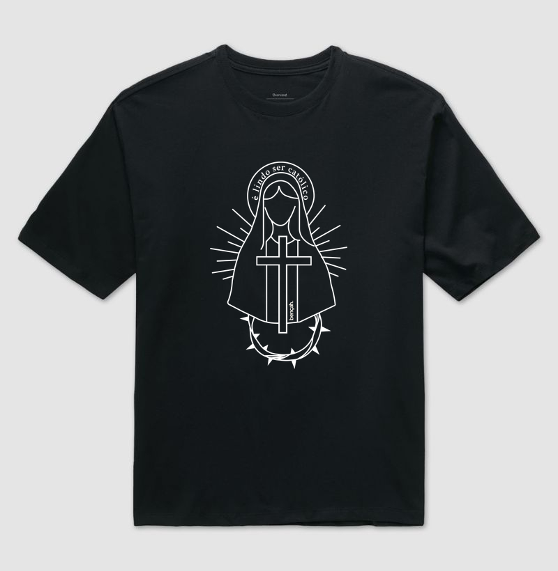 Camiseta Oversized Católico