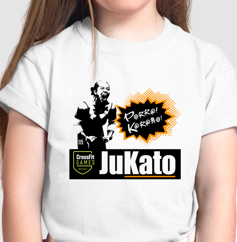 Camiseta infantil branca