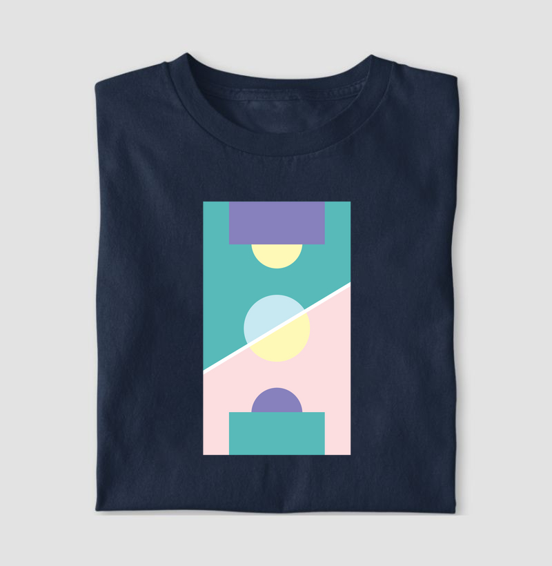 Camisa - Campo de futebol minimalista