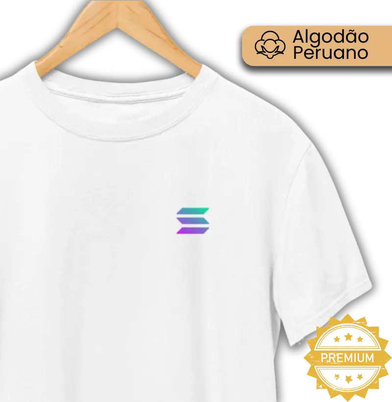 Solana logo Minimalista