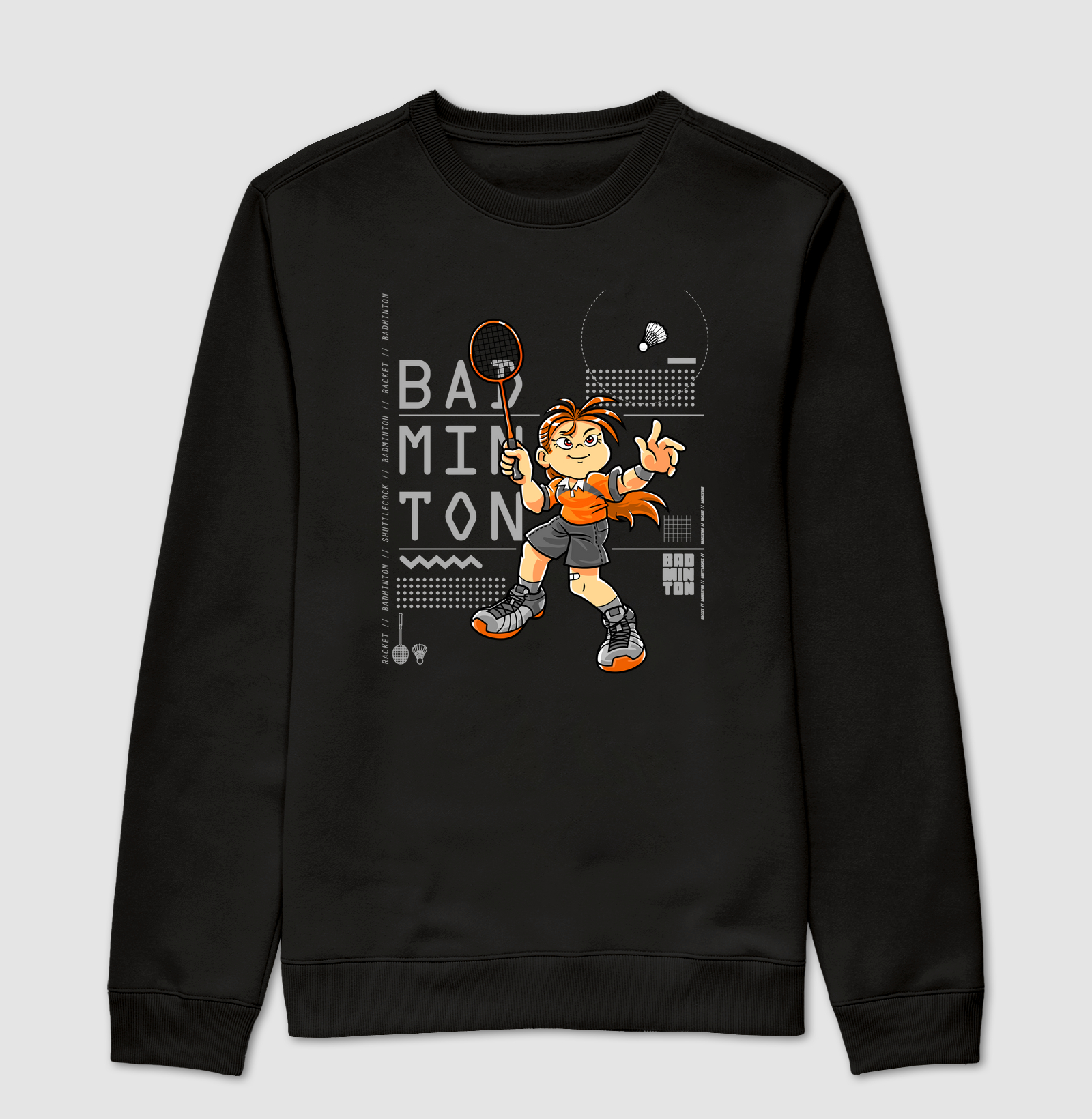 Badminton Menina Mangá