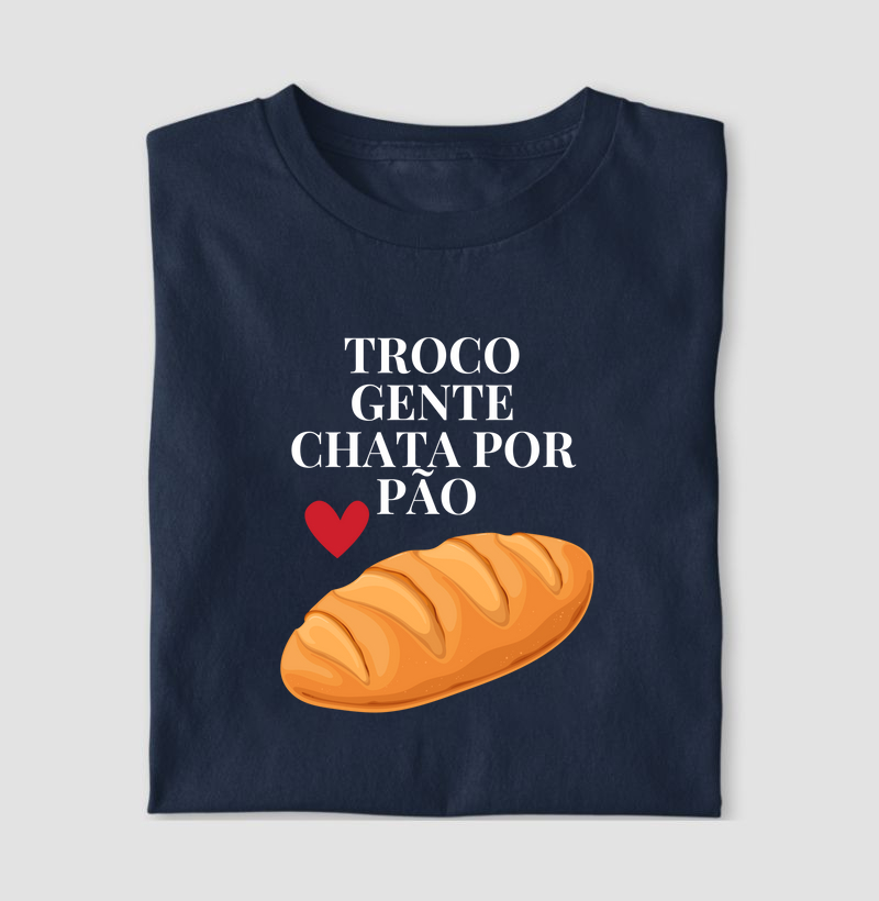 Camiseta Pão Divertido