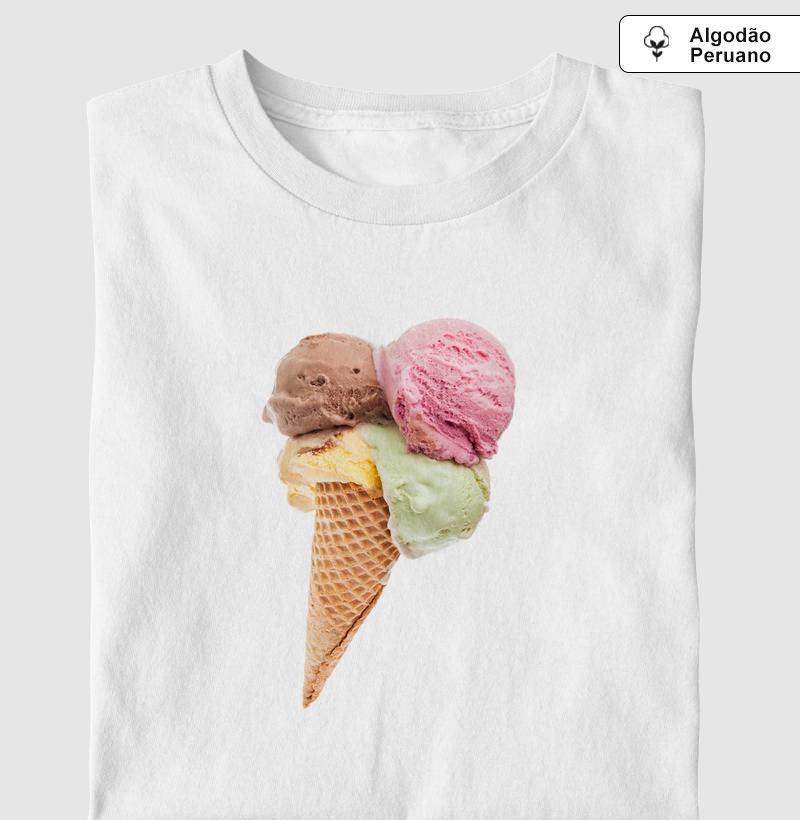 Sorvete Casquinha, 4 sabores (GAS)