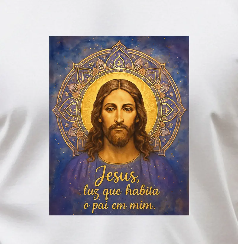 Jesus, luz que habita o pai em mim