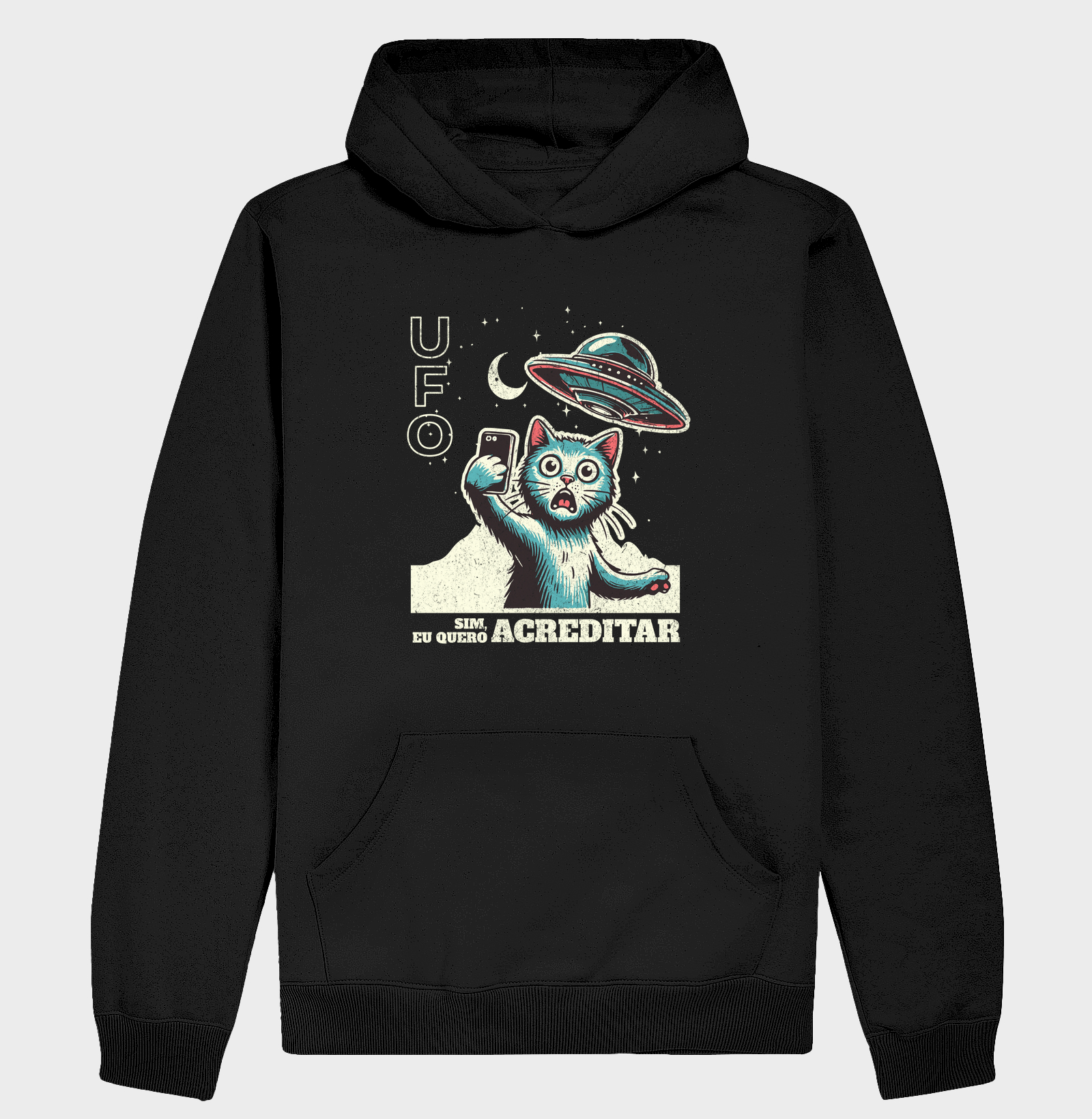 Sim Eu Quero Acreditar - Hoodie Moletom